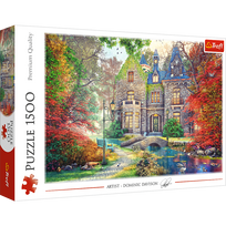 TREFL PUZZLES TREFL Det. dėlionė „Rudens dvaras“, 1500 det.
