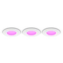 Philips Hue White & Color Ambiance Slim Recessed 90mm 3er Weiß