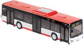 Žaislinis autobusas Siku Super MAN Lions City Bus 3734, 1:50, balta sp./raudona sp.