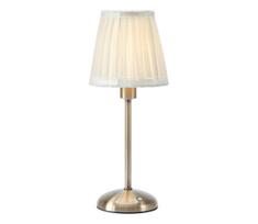 Markslöjd 109126 - LED reguliuojamas įkraunamas stalinis šviestuvas ANNO 1xE14/2W/2000 mAh balta/žalvaris