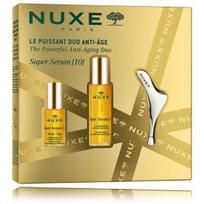 Nuxe Super Serum [10] The Powerfull Anti-Aging Duo rinkinys veidui (30 ml. veido serumas + 15 ml. paakių serumas + masažo įrankis) - Rinkinys