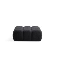 Iš boucle modulinė taburetė antracito spalvos Bellis – Micadoni Home