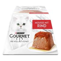 Gourmet Revelations Mousse jautienos putėsiai su padažu, 4 x 57 g