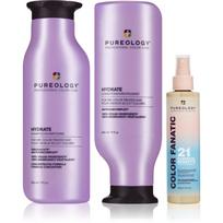Pureology Hydrate full routine rinkinys drėkina ir suteikia blizgesio visų tipų plaukams