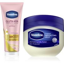Vaseline Glow & Protect ekonomiška pakuotė