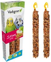 Lazdelės Vadigran Stixx Budgies Fruit 2pcs 14468, mažoms papūgoms, 0.085 kg