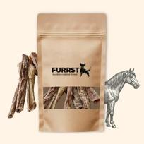 FURRST džiovintos arklių stemplės šunims – natūralus, hipoalerginis kramtalas, 100g