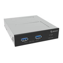Akasa USB 20Gbps Type-C Panel with Dual 5Gbps Type-A Ports
