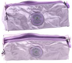 Violetinis mokyklinis penalas su vienu skyriumi 21,5 cm