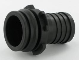 Tiesi žarnos antgalis 40mm su išorinis Jungtis T6 Arag 1091640