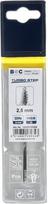 Grąžtas 2.5 mm HSS DIN 338 G TURBO STEP 12020700250