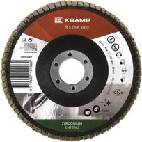 Cirkonio šlifavimo lamelinis diskas 125 mm, 60 grit 125ZIK60KR