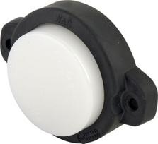 LED gabaritinis žibintas, citrininis, 12/24V, baltas, prisukamas, Ø 60,5 mm, Waś 1400300782