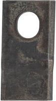 Kairysis šienapjovės peilis (LH), 92 × 48 × 4 mm, ovali skylė 24,0 × 20,0 mm, tinka Kongskilde JF / Stoll, 25 vnt. pakuotė, 13800021KR