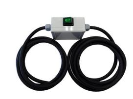 Maitinimo laidas su jungikliu, 12 V, 16 A, 3 m + 2 m kabelis, IP65 14789