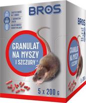 Masalas pelėms ir žiurkėms granulėmis, 1 kg (5 x doypack po 200 g) 15941955