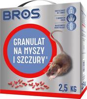 Granulės nuo pelių ir žiurkių BROS, 2,5 kg 1594010250