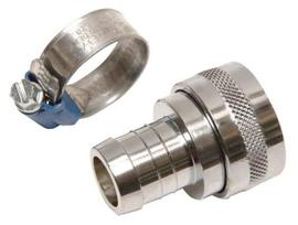 Jungtis 3/4" – korpusas, 3/4" žarnos antgalis 6350S 1734441204