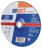 Metalo pjovimo diskas gopart, įgilintas 230 x 3 x 22 1861165230GP