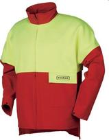 Miško darbų striukė Flex KWF by SIP, raudona / geltona, dydis XL, UK 40 / EU 56, 1XSKXL