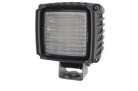 LED darbo žibintas 43W 2200 lm, kvadratinis, 12/24V, skaidrus/baltas, prisukamas, 114.5x109.9x144.8 mm, Deutsch kištukas, 16 LED, Hella 1GA996189011