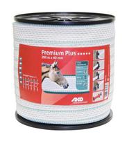 Tvoros juosta 40 mm x 200 m balta/žalia 449125