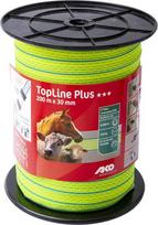 Juosta TopLine Plus 200m 30mm, neon geltona/mėlyna 8x0.30mm TriCond 449583