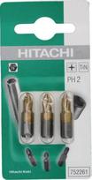 Antgaliai 1/4" PH2 25 mm TIN (3 vnt.) 752261
