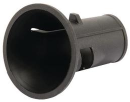 Piltuvas, juodas plastikas 951503
