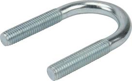 U formos varžtas M10x38x76 Zn DIN 3017781