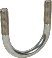 U formos varžtas M10x62x60 Zn 3017782