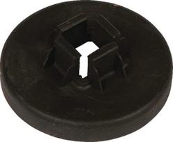 Apsauginis dangtelis juodas plastikinis 4001400