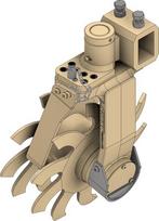 Rotacinis žvaigždinis purentuvas, dvigubas su skylių šablono reguliavimu ir laikikliu (kairys) 40006041
