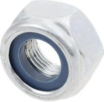 Savaime užsifiksuojanti veržlė DIN985 M10x1.00 plienas cinkuotas 10 kl. Kramp 98510110