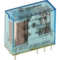 PCB/įstatoma relė 5 mm kontaktų žingsnis, 1CO 16A / 12V DC SENS / AgSnO2 406190124000