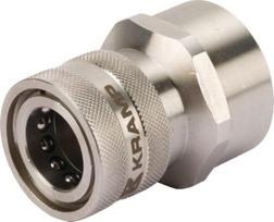 Moteriška QR jungtis, skersmuo 18.2mm x F 1/2" SS 2704120KR