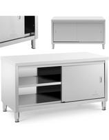 Centrinis stalviršis su stumdomų durų spintele 150 x 70 x 85 cm