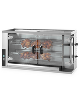 Dujinė kepsninė 8-10 viščiukų 9,4 kW gamtinių dujų LPG PB - Hendi 226063