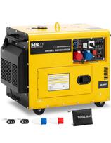 Dyzelinis generatorius ant ratų 230/ 400 V 7500 W 8,75 kVA 16 l