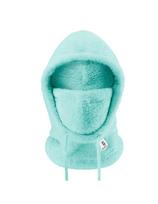 Šilta kailinė balaklava žiemos slidinėjimui Arctic Velvet dydis L - mėtinė