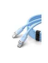 CDX 60W 3A maitinimo USB-C kabelis 1m - mėlynas