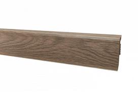 Polimerinė grindjuostė ARBITON VIGO 60, Nr. 12, 60 x 15 x 2200 mm, spl. tamsus ąžuolas