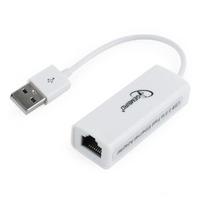 Adapteris ir šokotuvas Gembird USB 2.0 LAN adapter RJ-45 LAN, USB