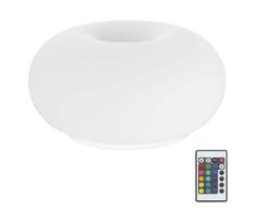 Eglo 75355 - LED RGB reguliuojama stalinė lempa OPTICA-C 2xE27/7,5W/230V