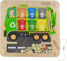 Magnetinė lenta Masterkidz Garbage Sorting, įvairių spalvų