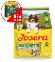 Sausas šunų maistas Josera Adult, antiena/bulvės, 0.9 kg