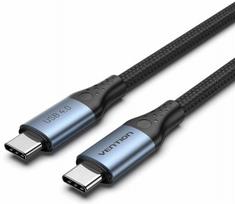 Laidas Vention TAV, 2 x USB Type C, juoda sp.