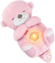 Projektorius - migdukas kūdikiams Fisher Price Soothe N Snuggler Otter, rožinė sp.
