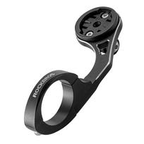 Rockbros FK-301 2-in-1 dviračio vairo laikiklis kompiuteriui / navigacijai ir kamerai / apšvietimui – juodos spalvos