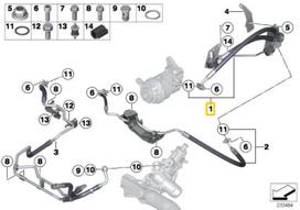 BMW X5 E70 LCI Plėtimo Šlaunis Adaptive Drive 1 Sezonas Originalus 32416854142